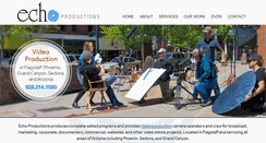 Desktop Screenshot of echoprod.com